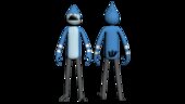 Mordecai de un show mas de Fornite o Mordecai from Regular Show in Fortnite